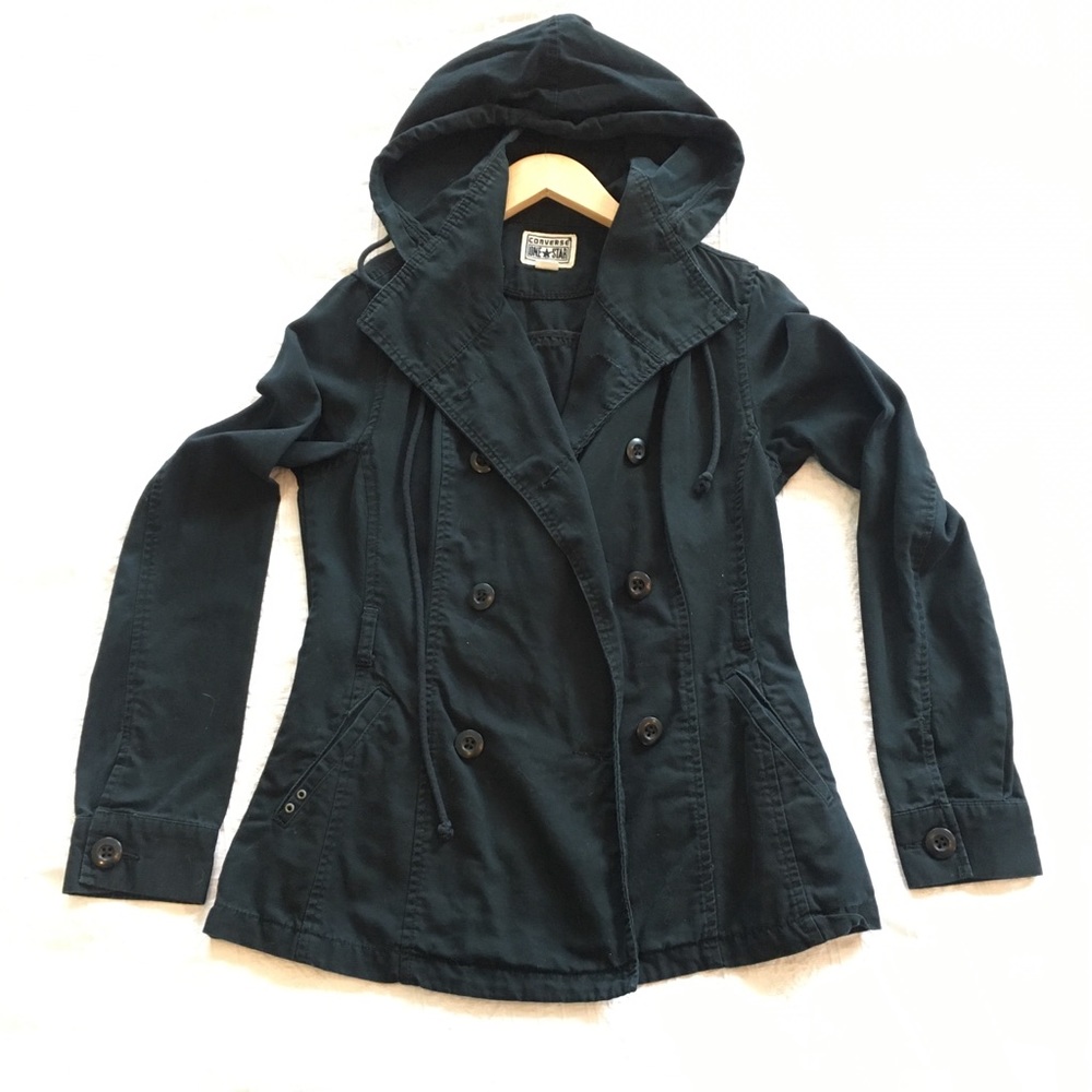 Black Converse All Star Utility jacket